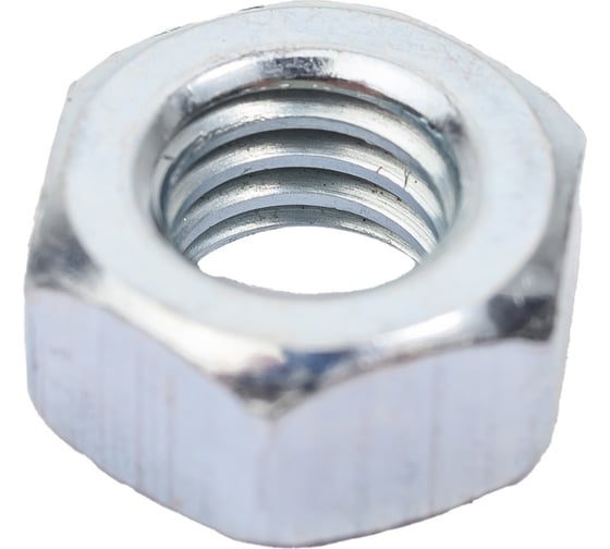 Изображение товара Гайка Стройметиз М6, DIN 934, цинк, 40 шт. европодвес 00000011242 303004140