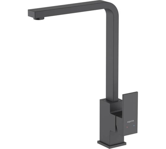 Изображение товара Смеситель для кухни Aquatek ЛИБРА матовый черный AQ1680MB 00000135307