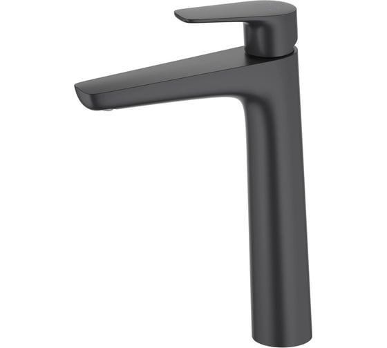 Изображение товара Смеситель для раковины Aquatek БЕТТА 230, без донного клапана, матовый черный AQ1104MB 00000135101