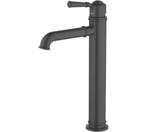 Изображение товара Смеситель для раковины Aquatek КЛАССИК 235, без донного клапана, матовый черный AQ1504MB 00000135262