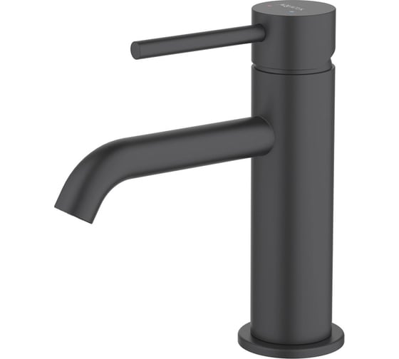 Изображение товара Смеситель для раковины Aquatek ЕВРОПА 89, без донного клапана, матовый черный AQ1310MB 00000135165