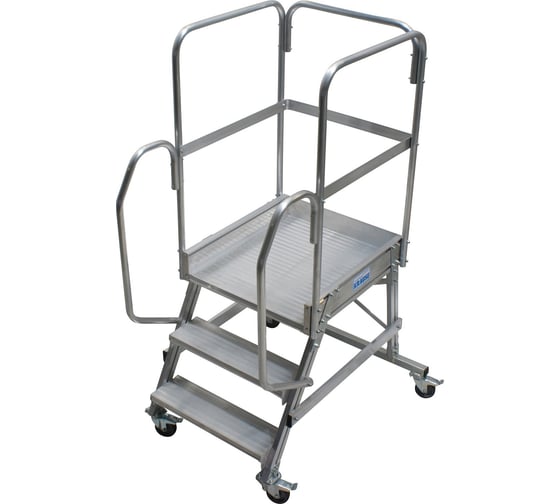 Изображение товара Лестница с площадкой Krause 3 ступени 820013