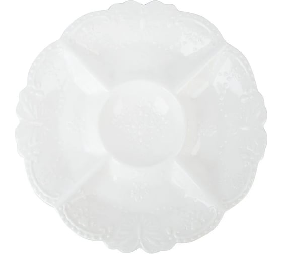 Изображение товара Набор менажниц Nouvelle 5 секций, 2 шт., Маршмеллоу, 27 см 0530317-Н2