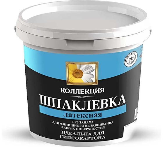 Изображение товара Шпаклевка латексная КОЛЛЕКЦИЯ 5 кг ведро 011233