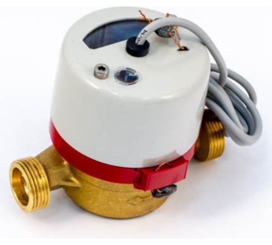 Изображение товара Счетчик горячей воды Тепловодомер ВСТ-15 1.5 м3/ч, импульсный (1 л/имп), без КМЧ R131-015-223-B54