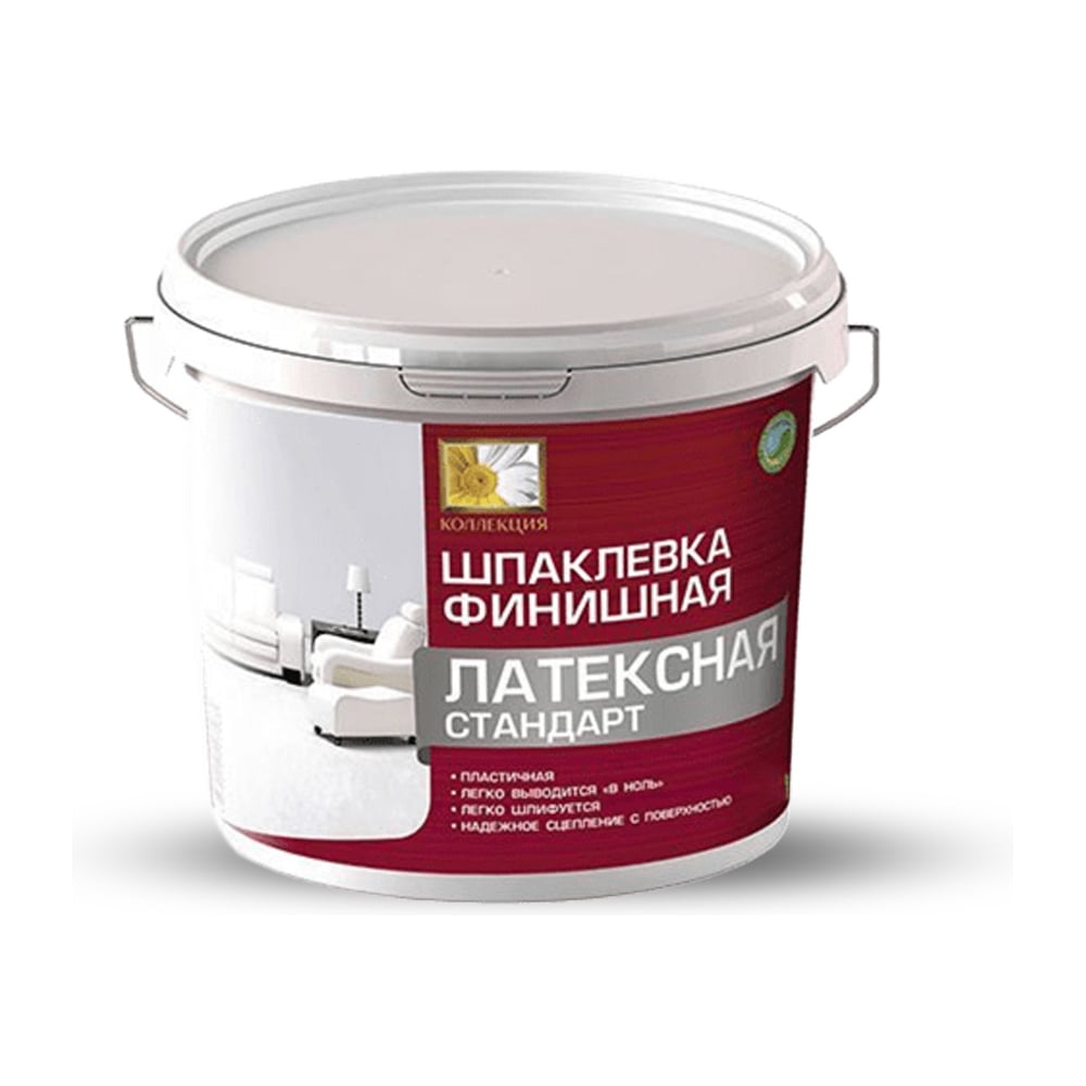 Изображение товара Шпаклевка латексная финишная КОЛЛЕКЦИЯ СТАНДАРТ 3кг