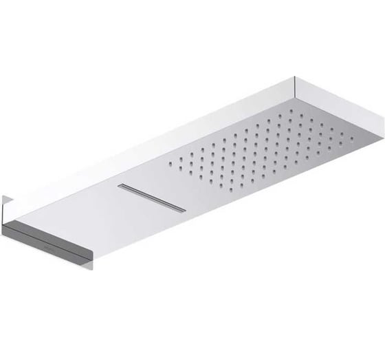 Изображение товара Настенный верхний душ AQUATEK 2 jet 550х170х30 мм AQ2085CR 00000135370