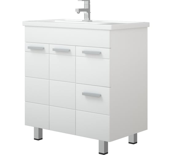 Изображение товара Тумба Corozo "Денвер 80 Z2", для умывальников Сомо 80, Фостер 80, Фостер 80 П SD-00000531