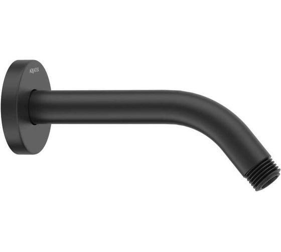 Изображение товара Настенный держатель верхнего душа AQUATEK 160 мм, матовый черный AQ2173MB 00000135339