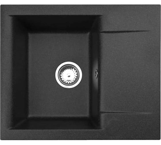 Изображение товара Мойка для кухни ALVEUS GEM 20 GRANITAL G91 590x500x180 мм, в комплекте с сифоном 1149116