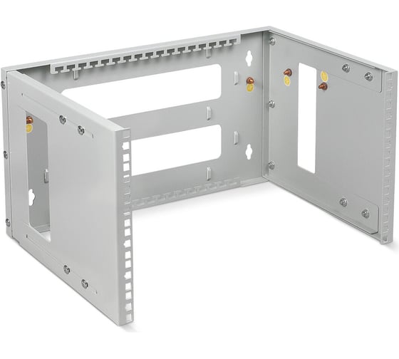 Изображение товара Кронштейн настенный Cabeus 19" 6U, цвет серый NC-6U