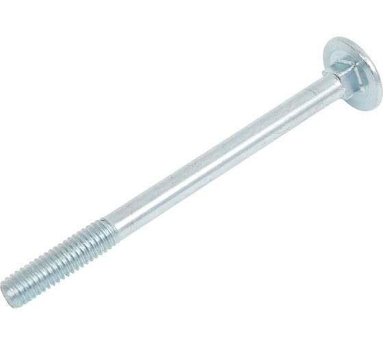 Изображение товара Болт мебельный Стройметиз М6x80, DIN 603, цинк, 6 шт. европодвес 25690 31801261