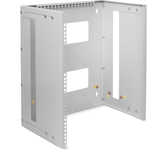 Изображение товара Кронштейн настенный Cabeus 19" 12U, цвет серый NC-12U