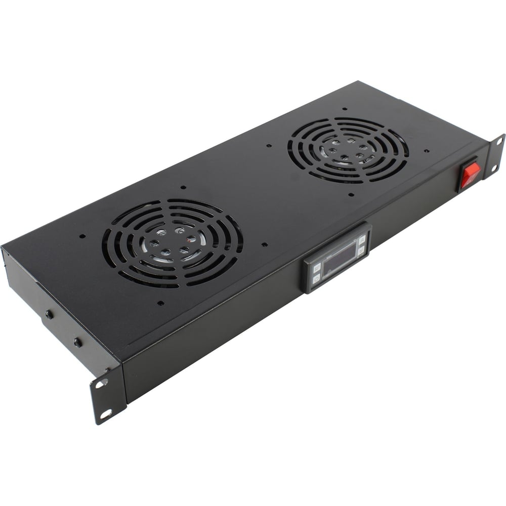 Изображение товара Модуль охлаждения 5Bites FM-15 2 вентилятора LCD термостат для серверных шкафов