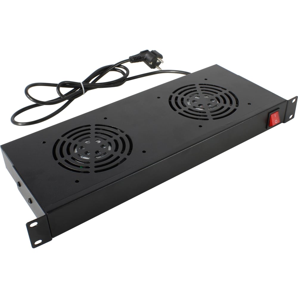 Изображение товара Модуль охлаждения 5Bites FM-18 2 вентилятора 19" серверное охлаждение