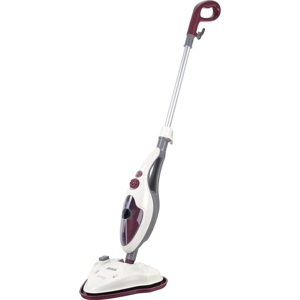 Изображение товара Паровая швабра Pioneer MS1510UV белый красный высокая мощность ультрафиолет эффективная уборка