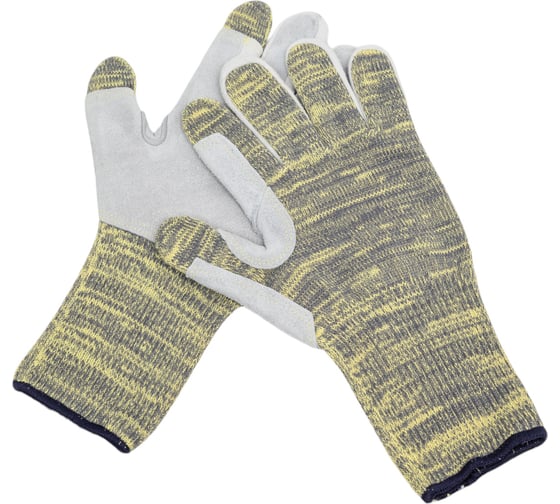 Изображение товара Перчатки от порезов Lebon GRC400/L3 серо-желтые 5404010550275