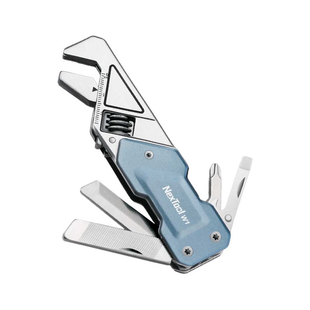 Xiaomi NexTool Light Duty Wrench W1 with bit set (NE20238) - это мультитул, который сочетает в себе все необходимые в хозяйстве инструменты. Теперь для решения повседневных задач не надо тянутся к ящику и выискивать там нужный инструмент. Всего в одном инструменте сочетаются функции плоскогубцев и кусачек для тонкой и толстой проволоки. С его помощью можно сжать, скрутить, обрезать, закрепить или выполнить какую угодно задачу, требующую грубой силы и высокой точности.
