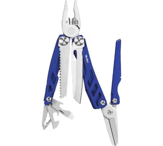 Изображение товара Мультитул NexTool Xiaomi Flagship Pro синий, 16 функций NE20271