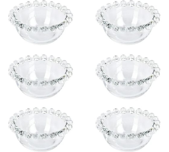 Изображение товара Набор розеток-креманок для варенья, икорниц Nouvelle 6 шт, 50 мл 9903816