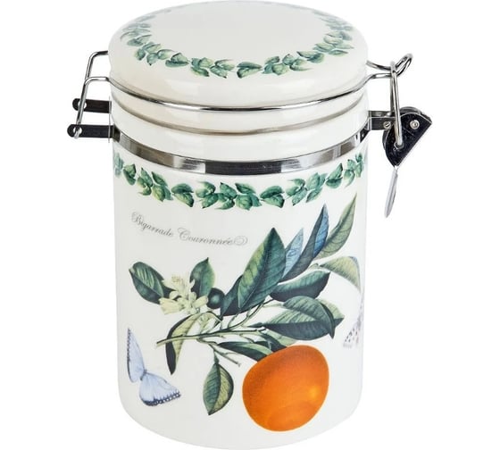 Изображение товара Банка для сыпучих продуктов Dolomite Fruit Garden 15x10x16 см, 800 мл подарочная упаковка L2521150