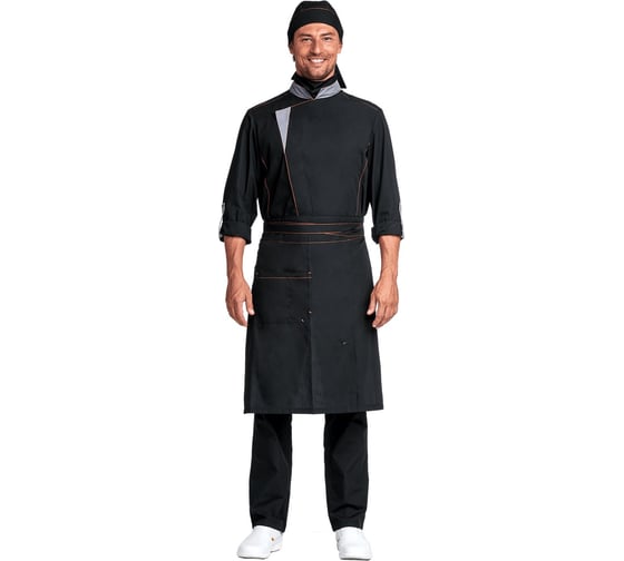 Изображение товара Костюм ГК Спецобъединение ГУРМАН черный/серый Кос 080/120/170