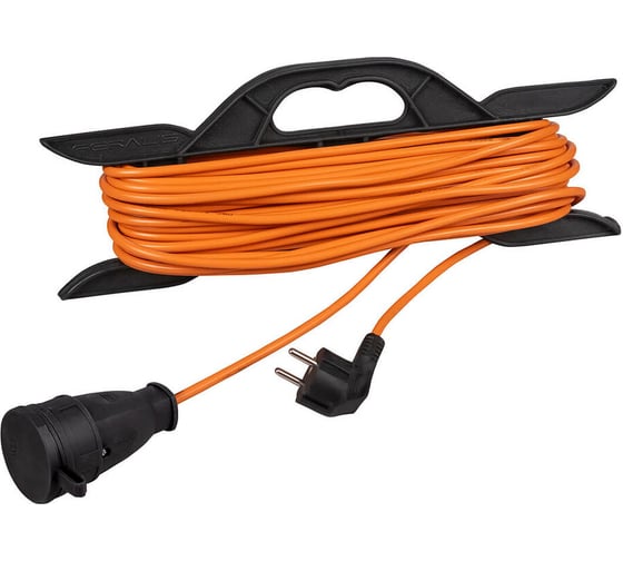 Изображение товара Удлинитель Cabeus ПВС 3500 Вт на рамке 20м (б/з) EC-F-3.5-20