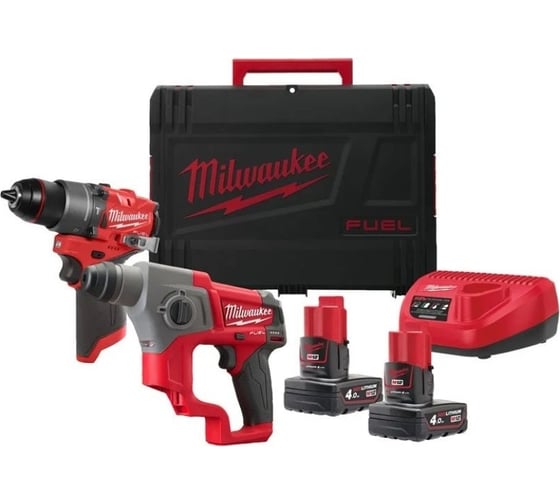 Изображение товара Набор инструментов Milwaukee M12 FPP2F2-402X 4933480590