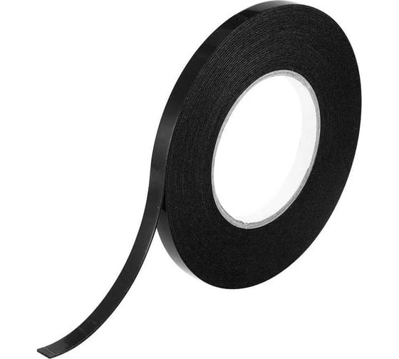 Изображение товара Клейкая лента A1 А1 DOUBLE SIDE ACRYLIC TAPE акриловая, двусторонняя, черная, 6 мм, 5 м A-DST-0506