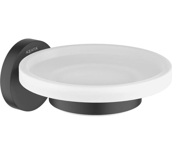 Изображение товара Мыльница AQUATEK ЕВРОПА матовый черный AQ4103MB 00000135515