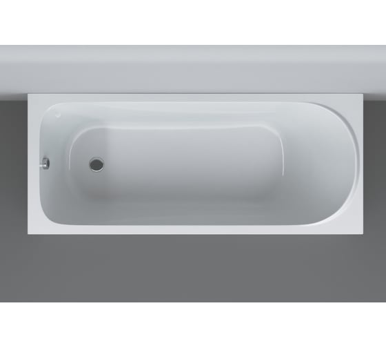Изображение товара Акриловая ванна AM.PM Sense 150х70 см, с каркасом, со сливом-переливом W75A-150-070W-KL