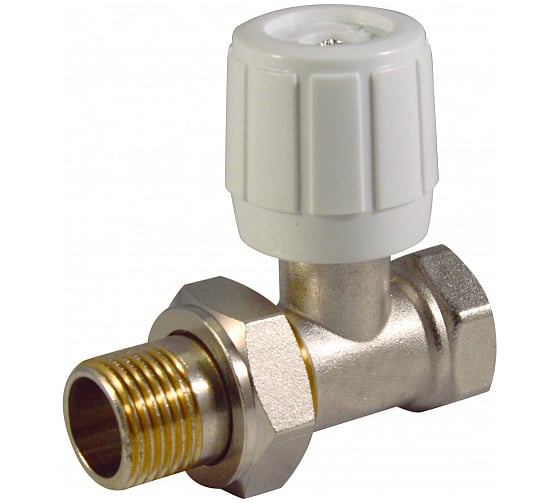 Изображение товара Регулирующий клапан для радиатора СТМ ТЕРМО ручной, прямой, 3/4 CARSVH34