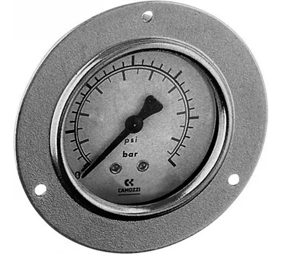 Изображение товара Индикатор давления фланцевый 10 Бар, 40 мм M043-F10WV Camozzi SRF70-7801-0041