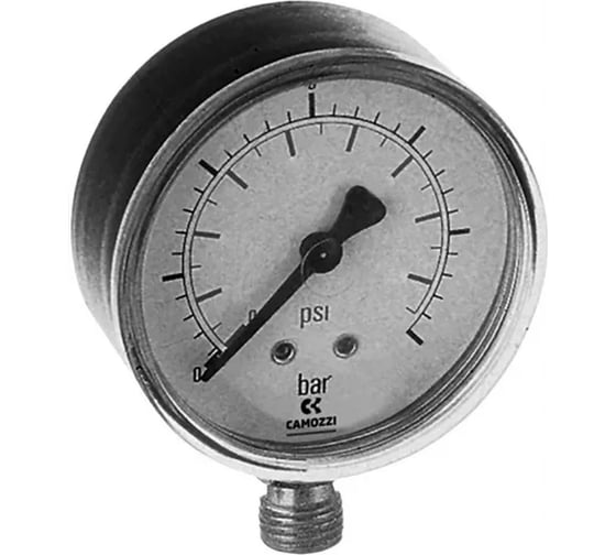 Изображение товара Индикатор давления радиальный M063-R12WV 12 Бар, 63 мм Camozzi SRF70-7803-0059