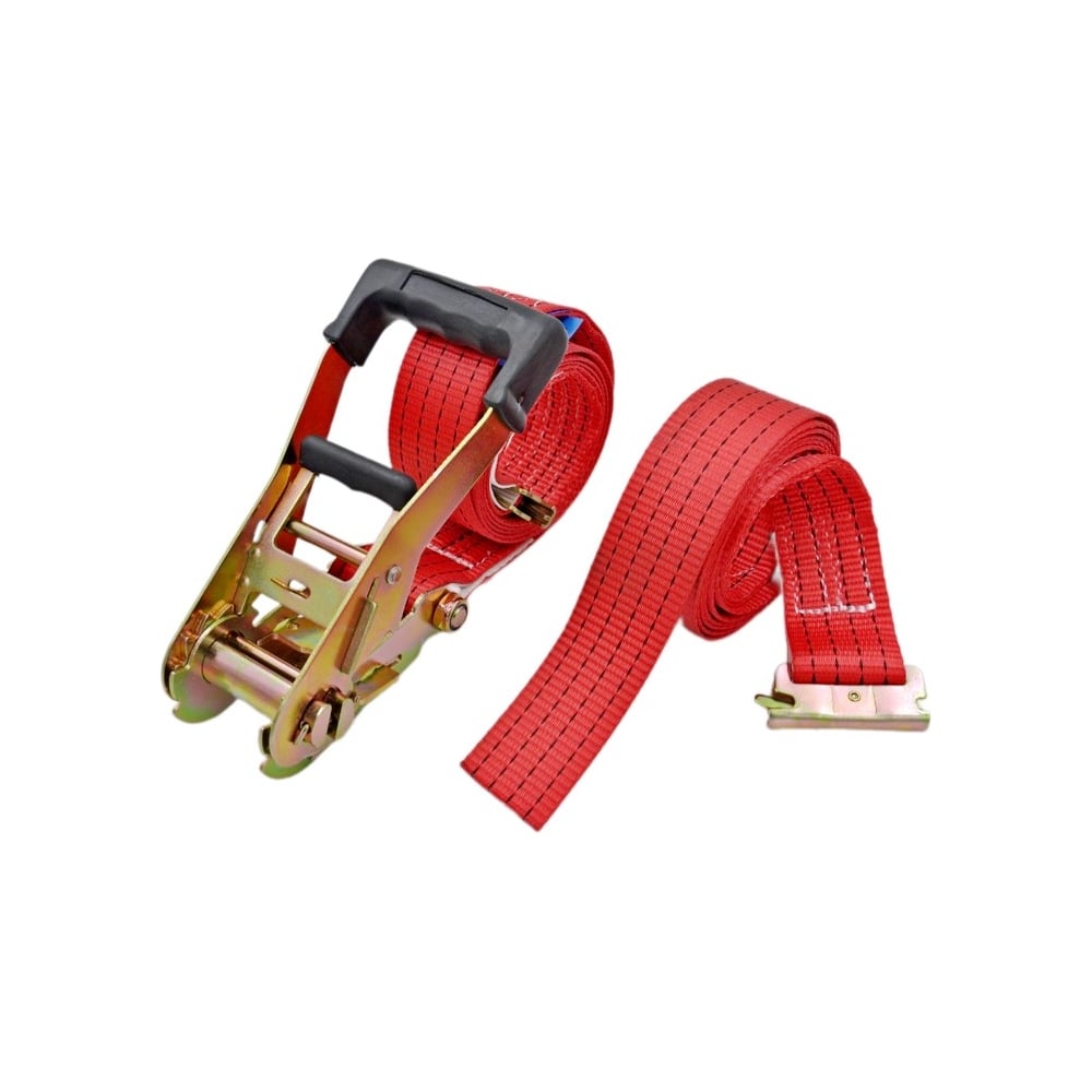 Изображение товара Ремень стяжной UVE Евроборт 4.3 м с фиксатором, 2.5 т усилие