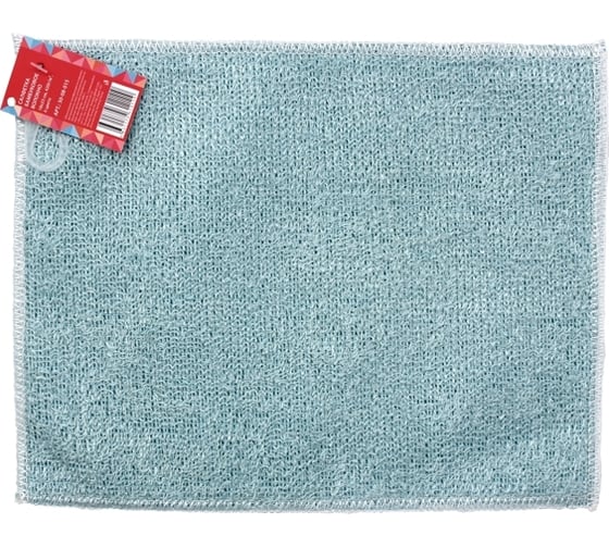 Изображение товара Салфетка бамбуковое волокно Кошкин Дом 18x23 см 420г/м2 4 цвета 30-08-015