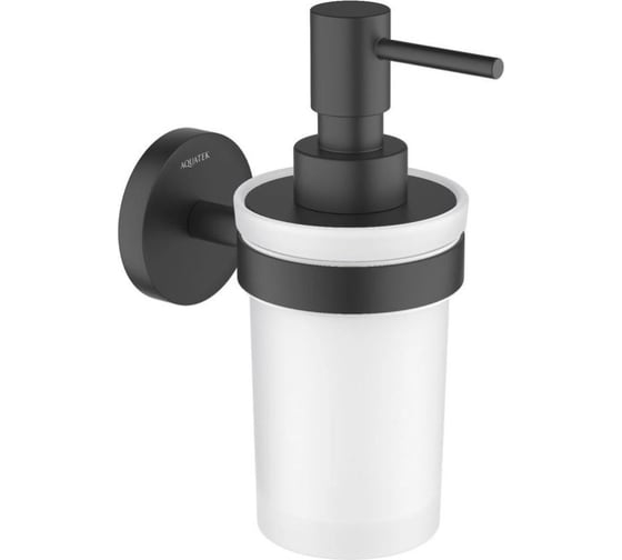 Изображение товара Дозатор AQUATEK ЕВРОПА матовый черный AQ4105MB 00000135521