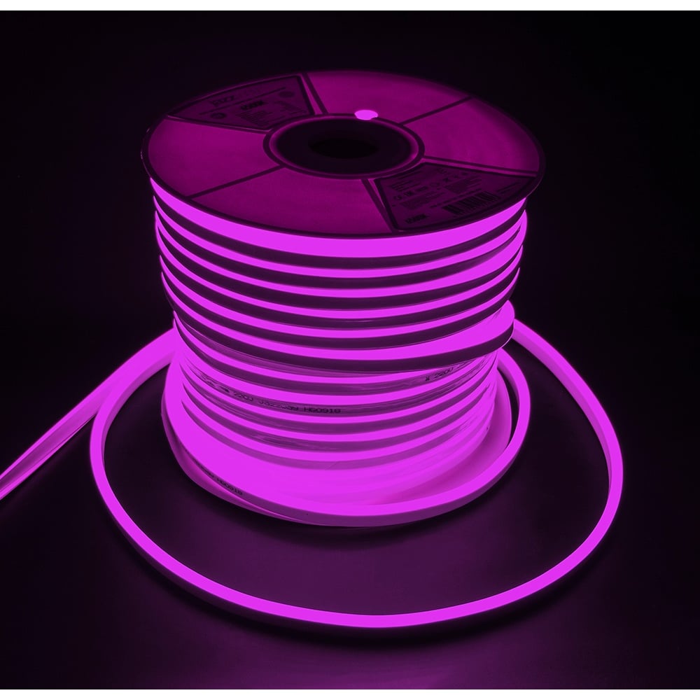 Изображение товара Светодиодная лента Jazzway PFN-01 Неон 2835/120 PURPLE IP65 50м