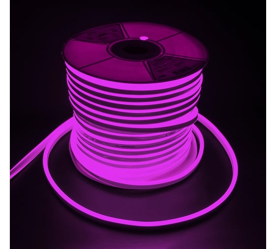 Изображение товара Светодиодная лента Jazzway  PFN-01 "Неон" 2835/120 PURPLE IP65 (без аксессуаров) фиолет. 5017993B
