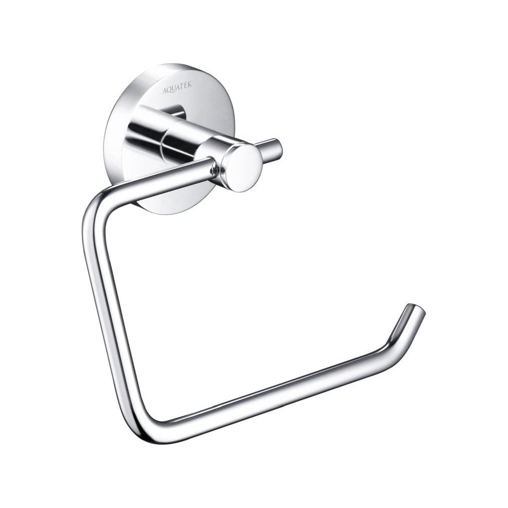 Изображение товара Бумагодержатель AQUATEK Европа квадратный AQ4118CR хром настенный