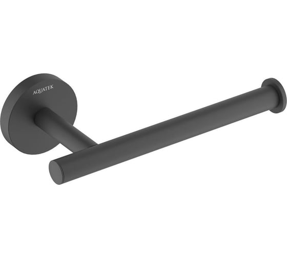Изображение товара Бумагодержатель AQUATEK ОБЕРОН матовый черный AQ4208MB 00000135555