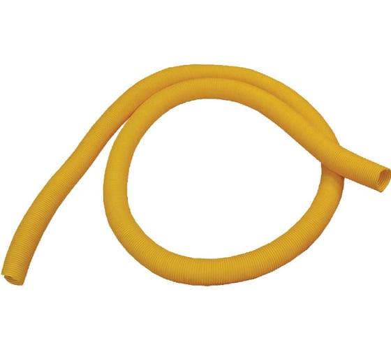Изображение товара Гофротруба LANMASTER 56 мм для кабельного спуска, с разрезом, 3 метра, желтая LAN-OT-TUBE-56
