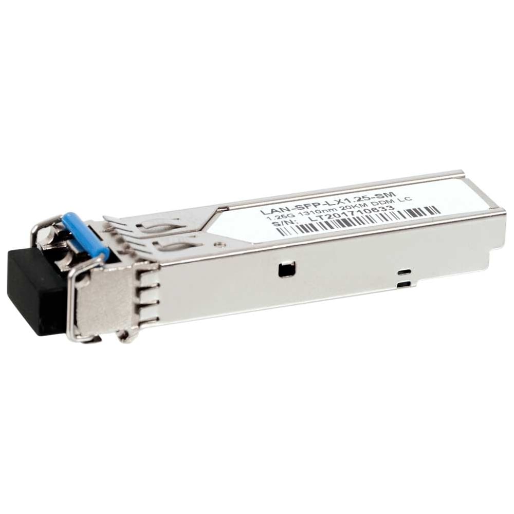 Изображение товара Оптический модуль LANMASTER SFP LX 3 km 1310нм SM duplex LC 1.25Gbps промышленный Изображение товара Оптический модуль LANMASTER SFP LX 3 km 1310нм SM duplex LC 1.25Gbps промышленный