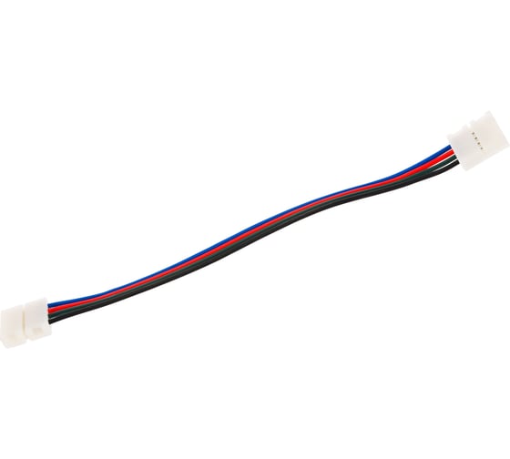 Изображение товара Аксессуар Jazzway Коннектор PLSC-10мм x4/15/10x4 (5050 RGB) (упаковка 10шт) 1016232