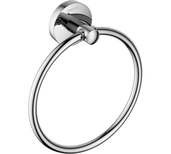 Изображение товара Полотенцедержатель кольцо AQUATEK ОБЕРОН AQ4212CR 00000135558
