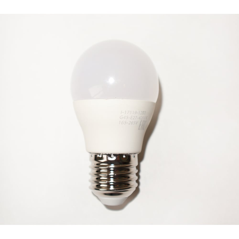 Изображение товара Лампа LED I-WATT 12W 4200K E27 i-17119