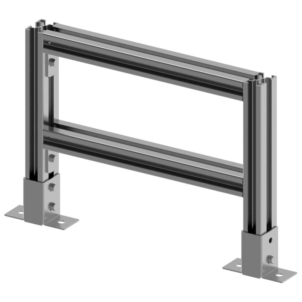 Изображение товара Рама напольная двойная из алюминиевого профиля LANMASTER 300 мм