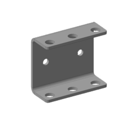 Изображение товара Кронштейн сцепки для м/б Ока, Каскад, Нева FORZA КР.90 00-00152692