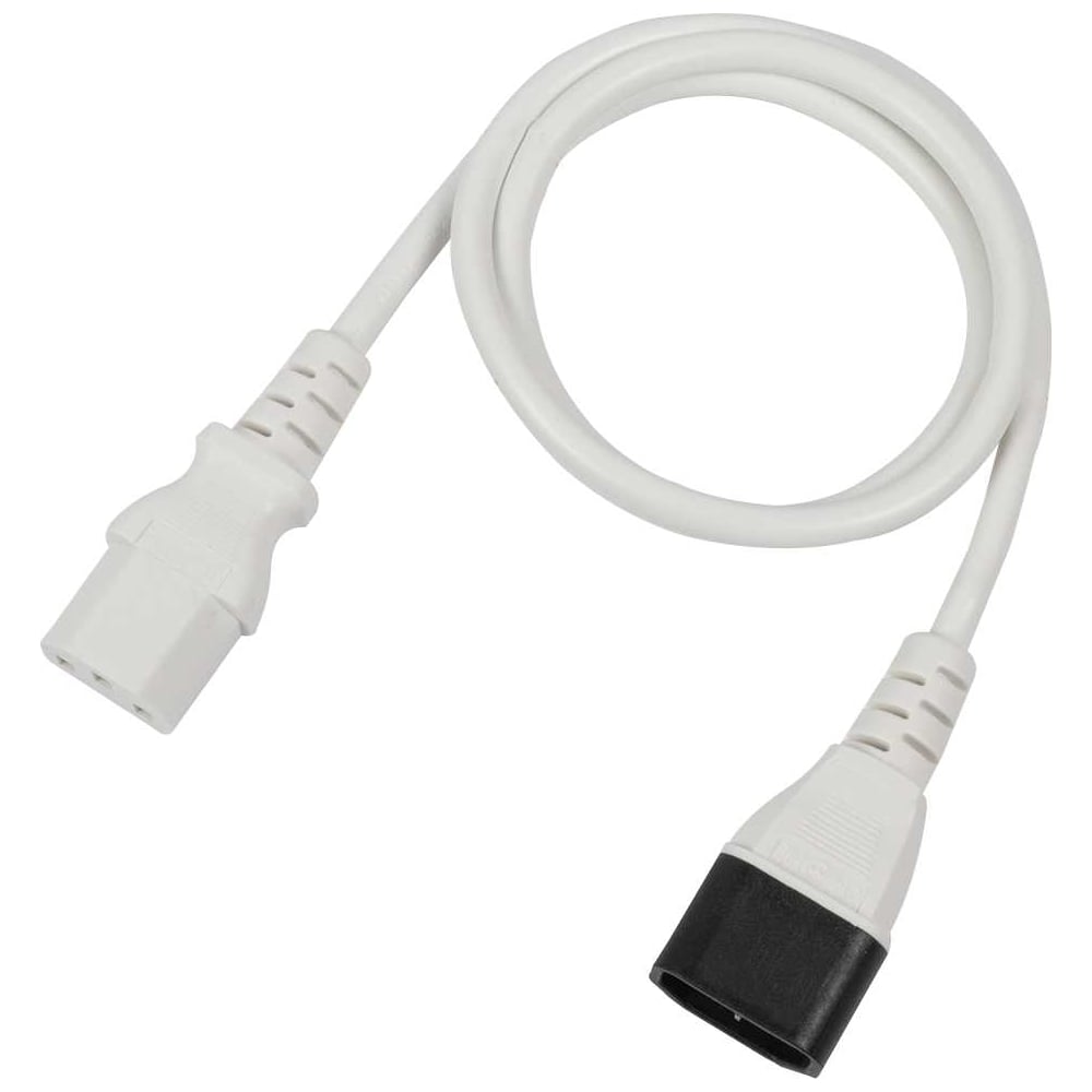 Изображение товара Кабель питания Filum 3x1.0 C13 C14 1м IP20 белый