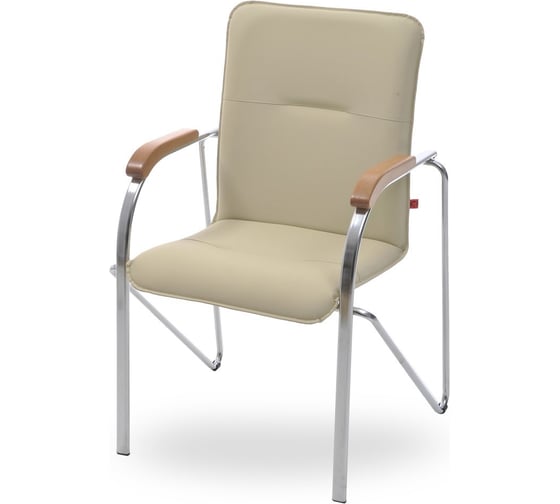 Изображение товара Стул Фабрикант Самба BOX4 кожа искусственная, DO, №122 (кремовый), Бук (1007), CH 4610018467618